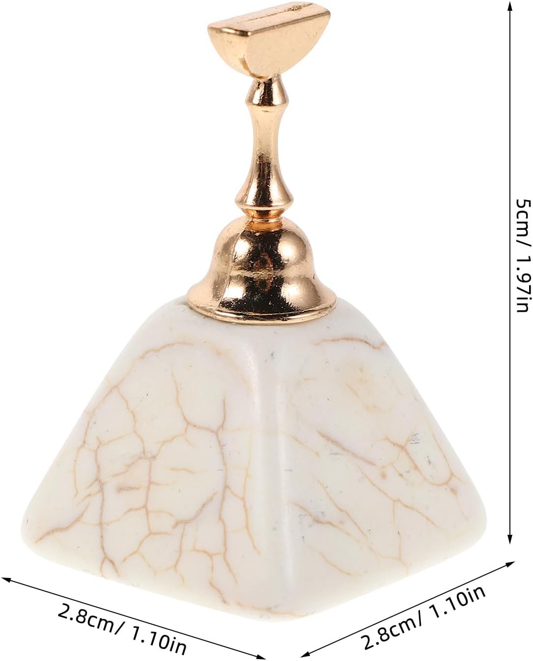 NIYANGLE 10Pcs Nail Stand: Magnetic Nails Art Display Practice Holder Painting Stand False Press on Fake Holder for Home Diy Salon Supplies image number 4