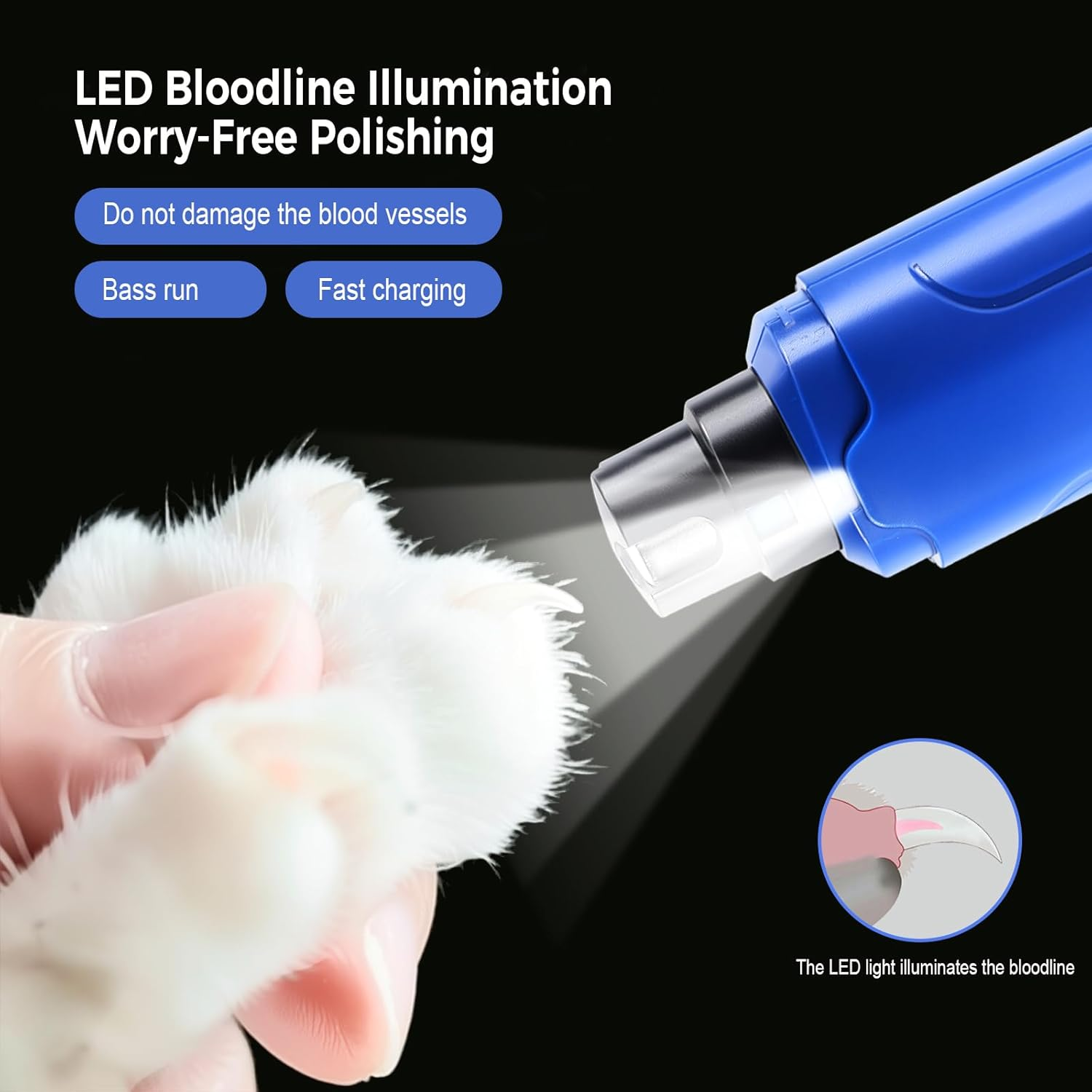 Dog Nail Trimmers and Clippers Kit image number 6