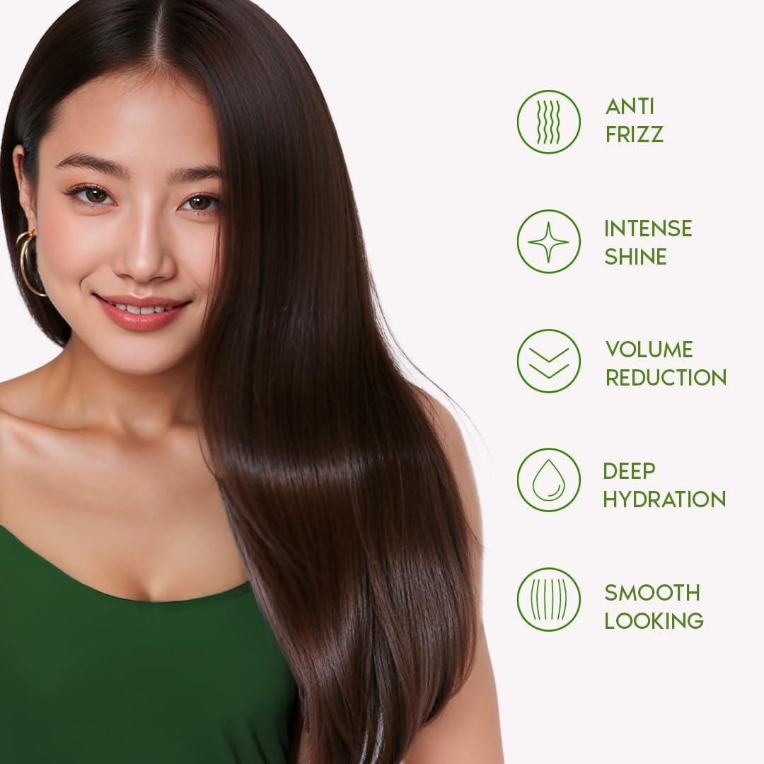 I Belli Capelli Ravenna B-Tox Organic Smoothing Mask and Repair Oil &ndash; Natural Hair Straightening and Daily Care Treatment for All Hair Types image number 4