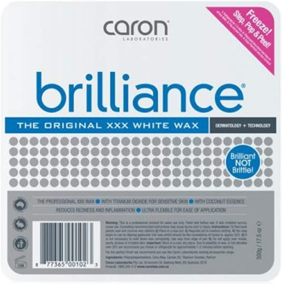 Caron Brilliance XXX White Hard Wax - 500G