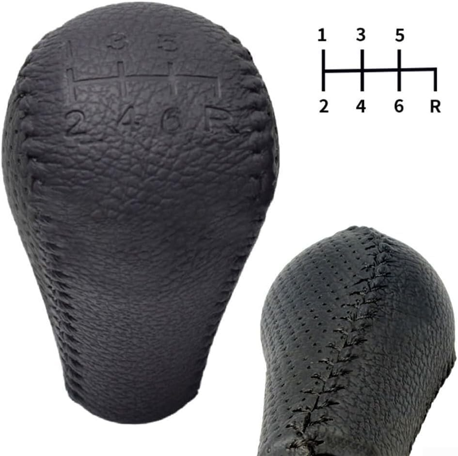 6 Speed Car Gear Shift Knob Fits for Nissan Navara D40 2005-2015, Replace 32865-EB30B, 32865EB30B, 3286540U00,Manual Gear Shift Knob image number 1