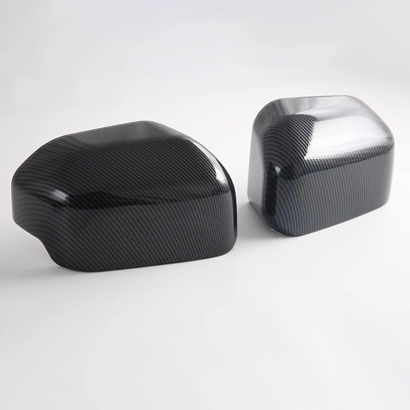 For BYD Shark 6 2024 2025 ABS Carbon Fiber/Bright Black/Matte Black Mirror Cover - Scratch Resistant, 3M Adhesive, Side Mirror Protection (Bright Black) image number 4