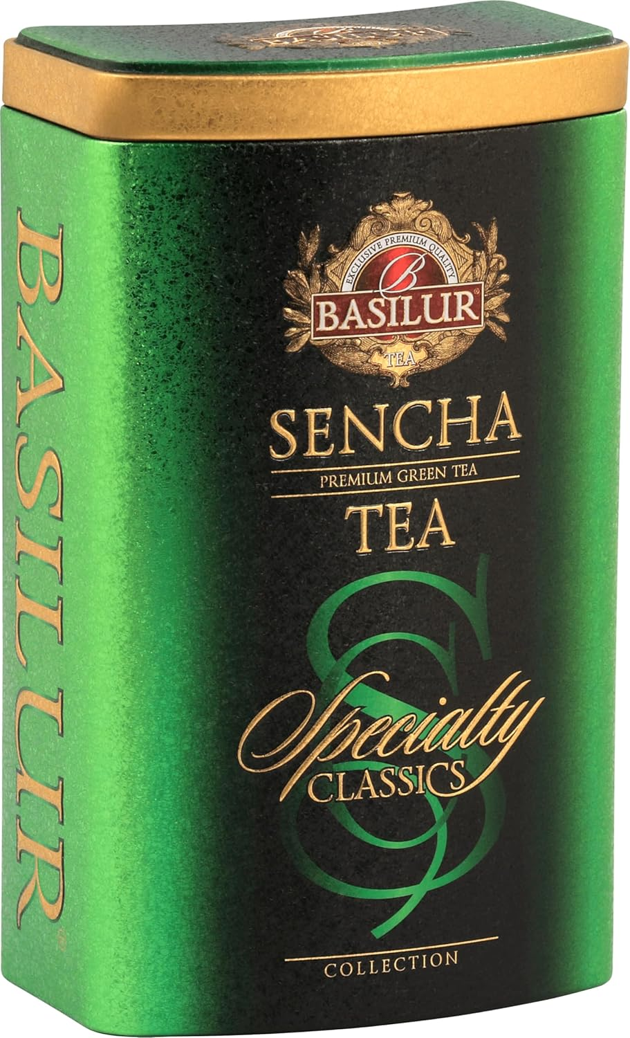 Basilur Sencha Green -Tin Caddy - 100G Loose Leaf Ceylon Green Tea image number 6