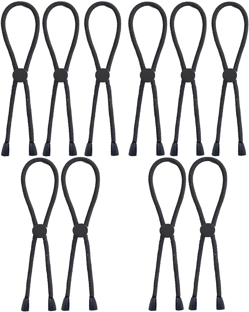 FEEZENT 6PCS Adjustable Headband Hair Tie for Thick Heavy Natural Kinky & Curly Hair, C-1 Count (Pack of 6)