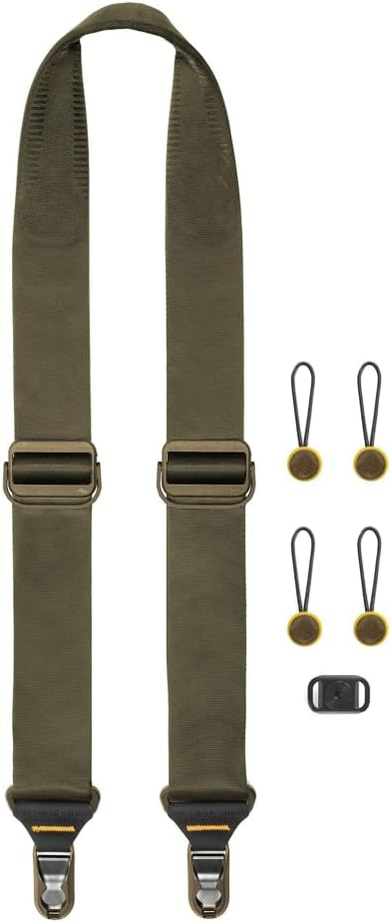 Peak Design Slide Camera Strap Ocean Configurable as Sling, Neck or Shoulder Strap, Quick Release and Connection, Smooth and Grippy Side, Camera Straps for Photographers, 200 Lbs Capacity