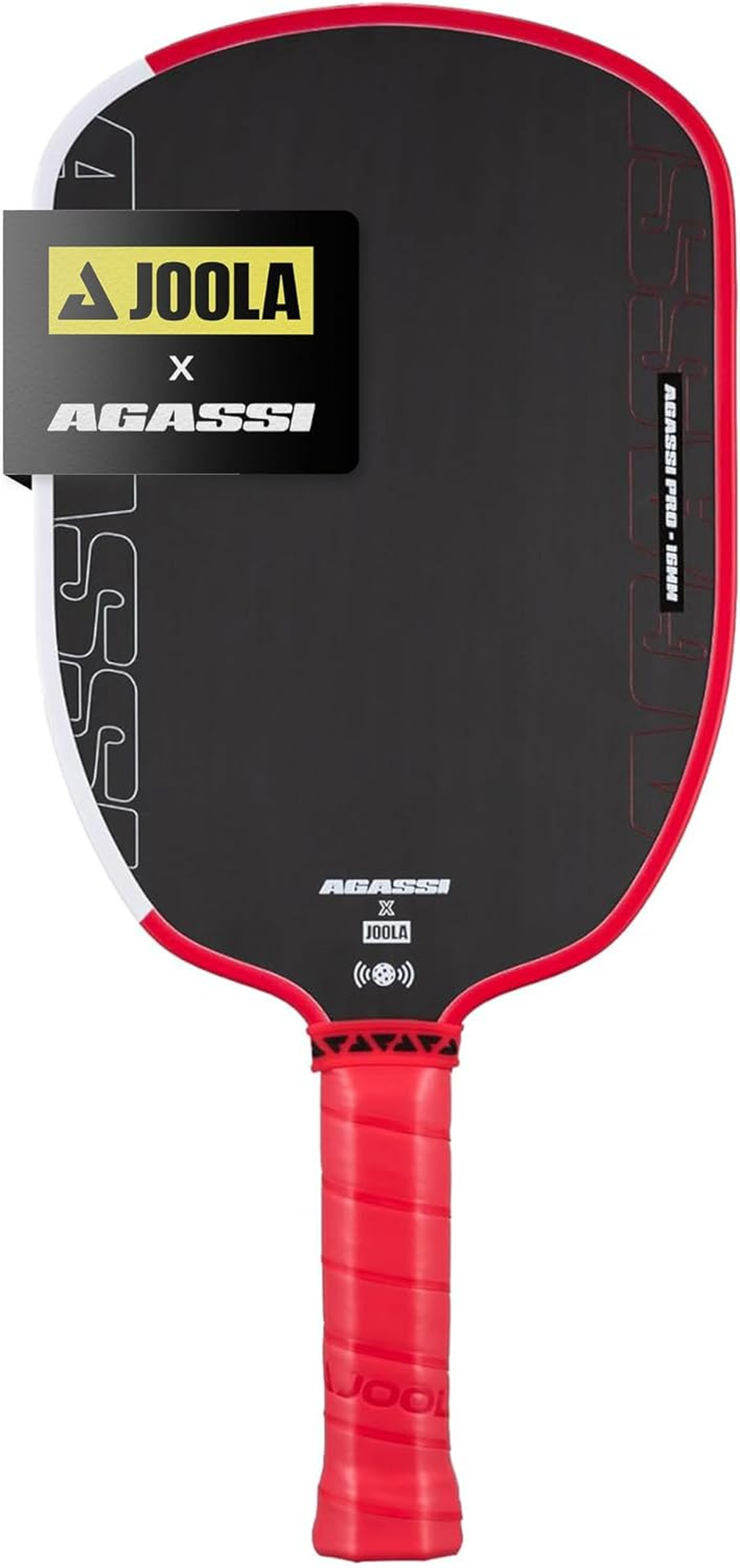 JOOLA Pro IV Pickleball Paddle - Tech Flex Power - Elongated Shape for Power & Spin - Propulsion Core Increases Speed & Touch - Select Perseus Agassi GRAF Shapes - UPA-A and USAP Approved - NFC Chip - Perseus image number 6