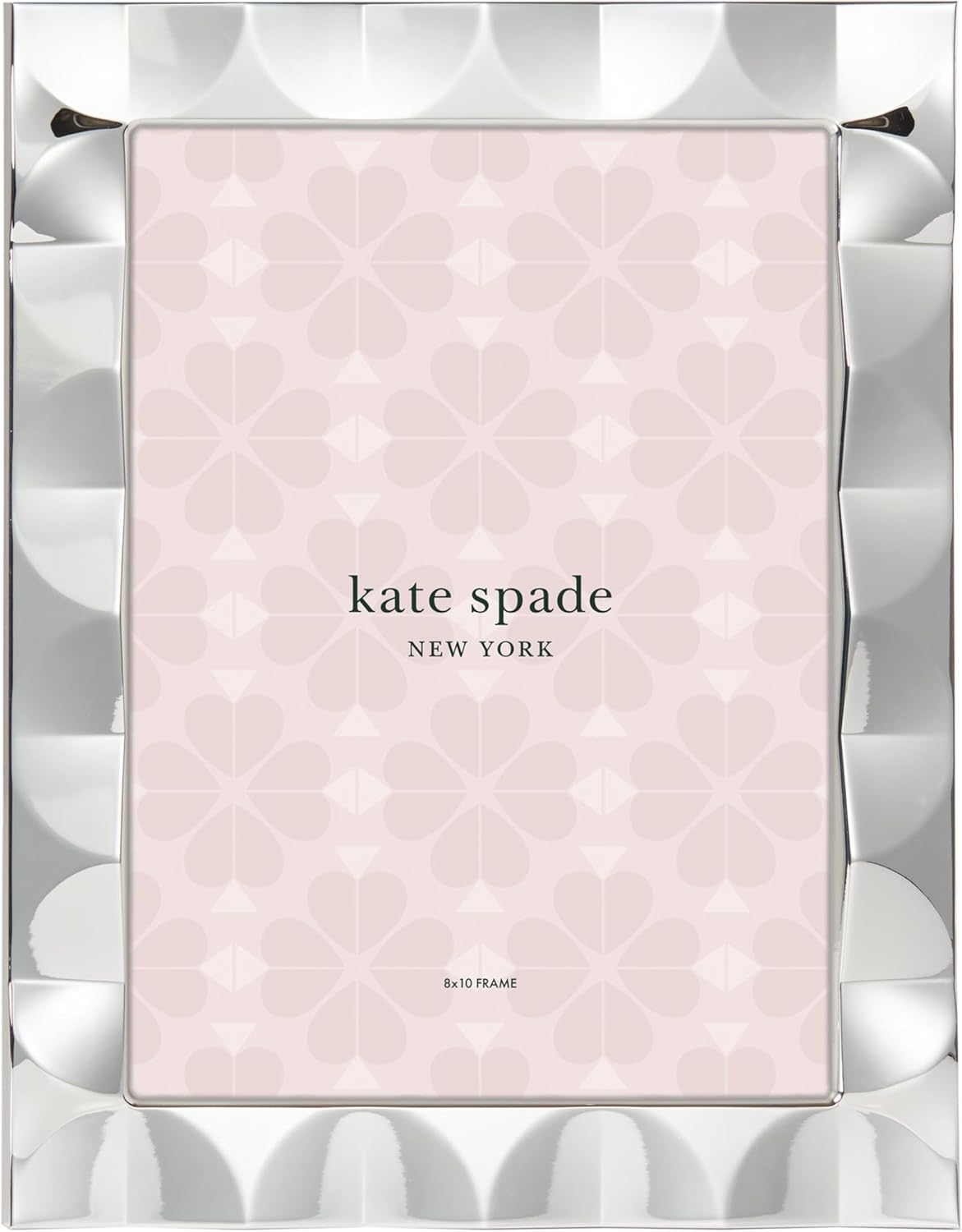 Kate Spade New York Silver South Street 4" X 6" Oval Frame, 0.80 LB image number 4