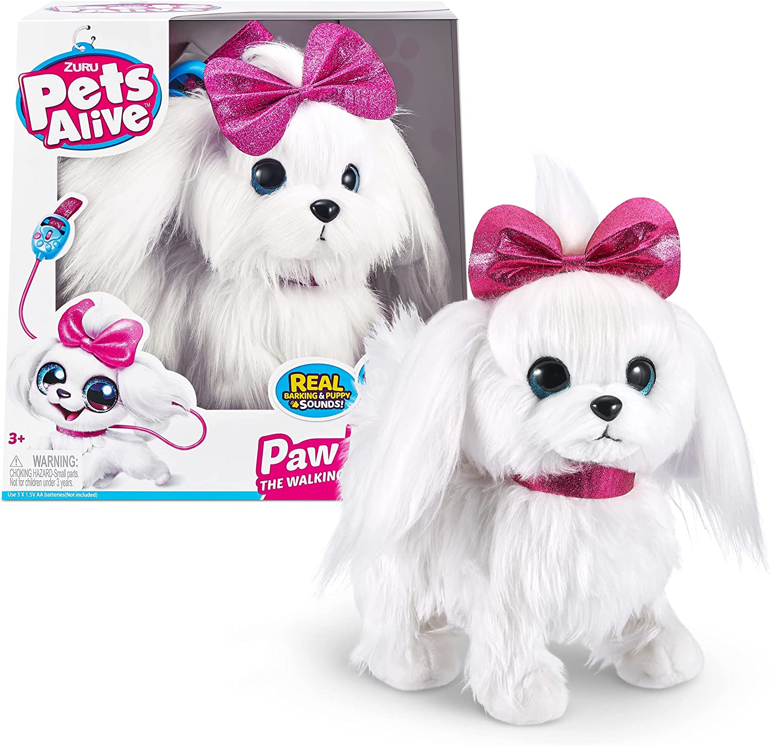 Zuru Pet'S Alive Paw Paw Walking Puppy, Multicolor (9531) image number 4