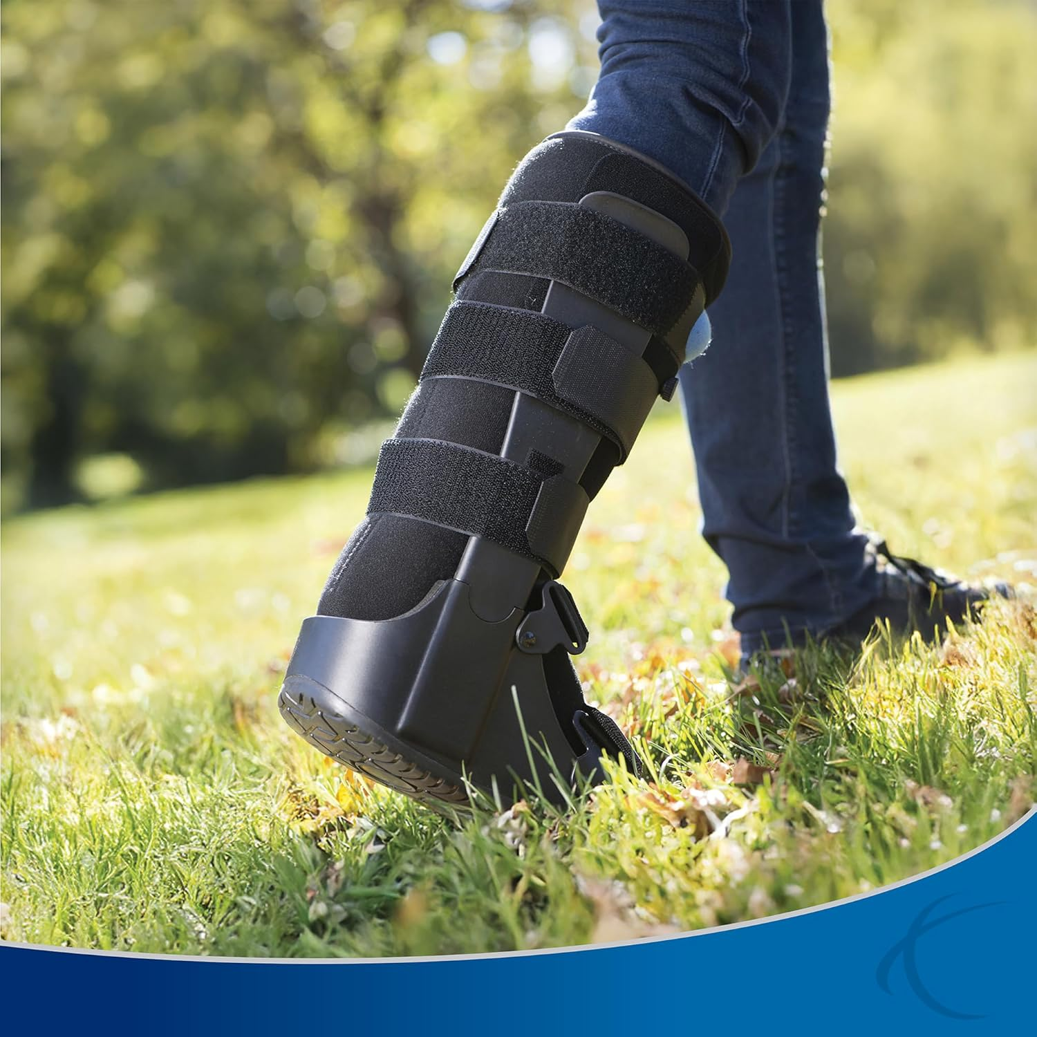 United Ortho Air Cam Walker Fracture Boot, Small, Black (USA14103) image number 5