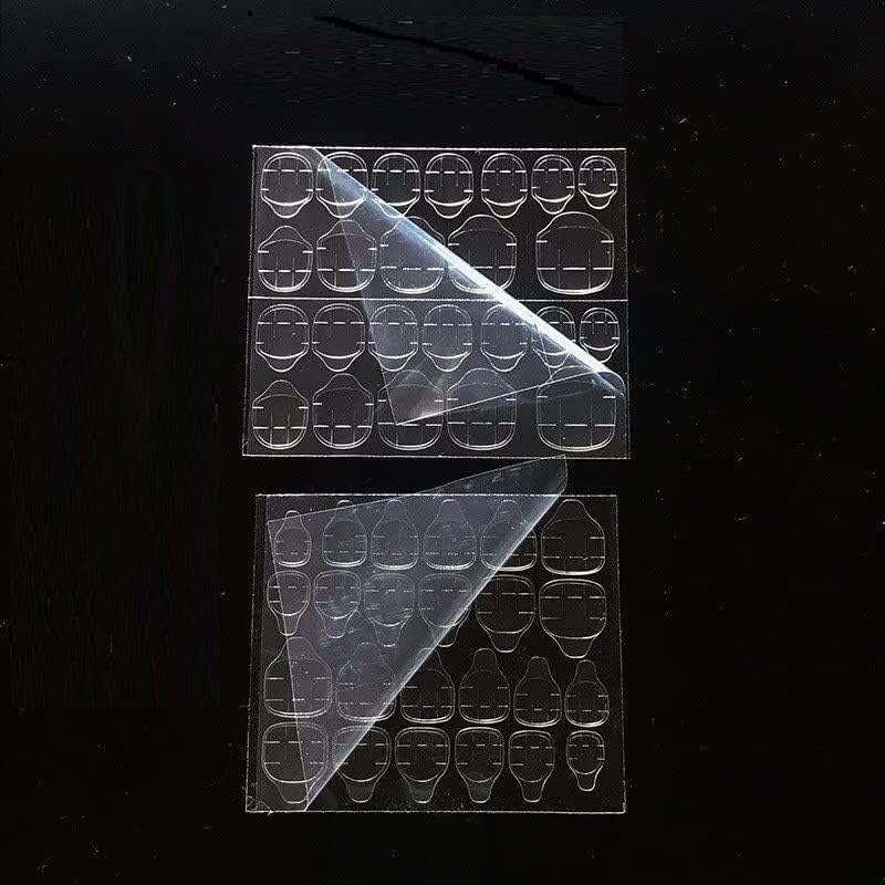 HIGHROCK 48 Pcs Press on Nails, Fake Fingernails and Toenails Nail Kit, Fake Static Acrylic False Nail Kit, Cute Artificial Press on Nails Cool Stuff, Fake False Nails for Women and Girls (Glitter)