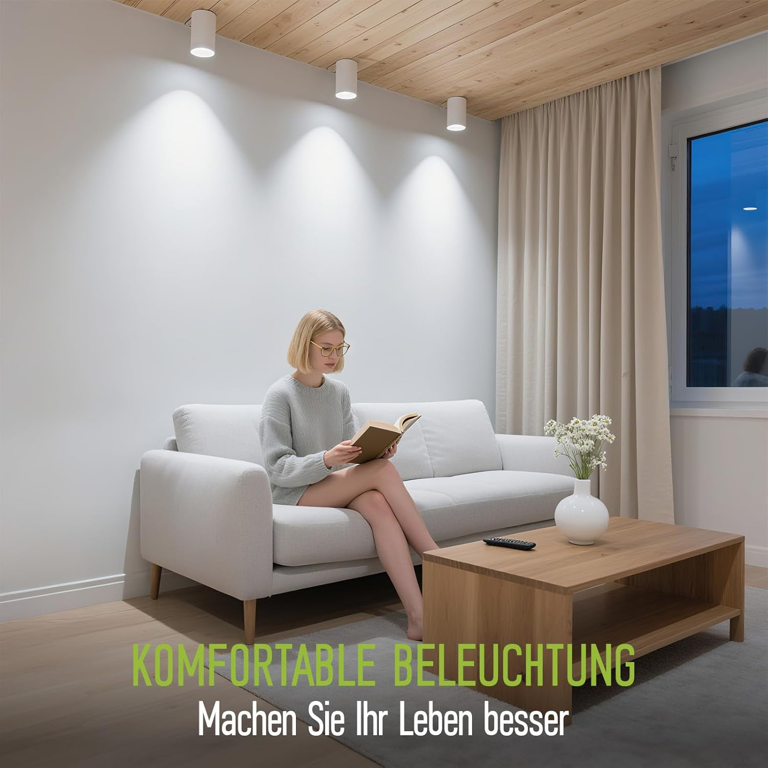 GU5.3 MR16 LED Bulbs 5 W, Replace 60 W Halogen Bulbs, Cool White 65000 K, 350 LM, 12 V AC/DC, Not Dimmable, Beam Angle 100 Degree Spot Flicker-Free Spotlight Bulbs, Pack of 10 image number 4