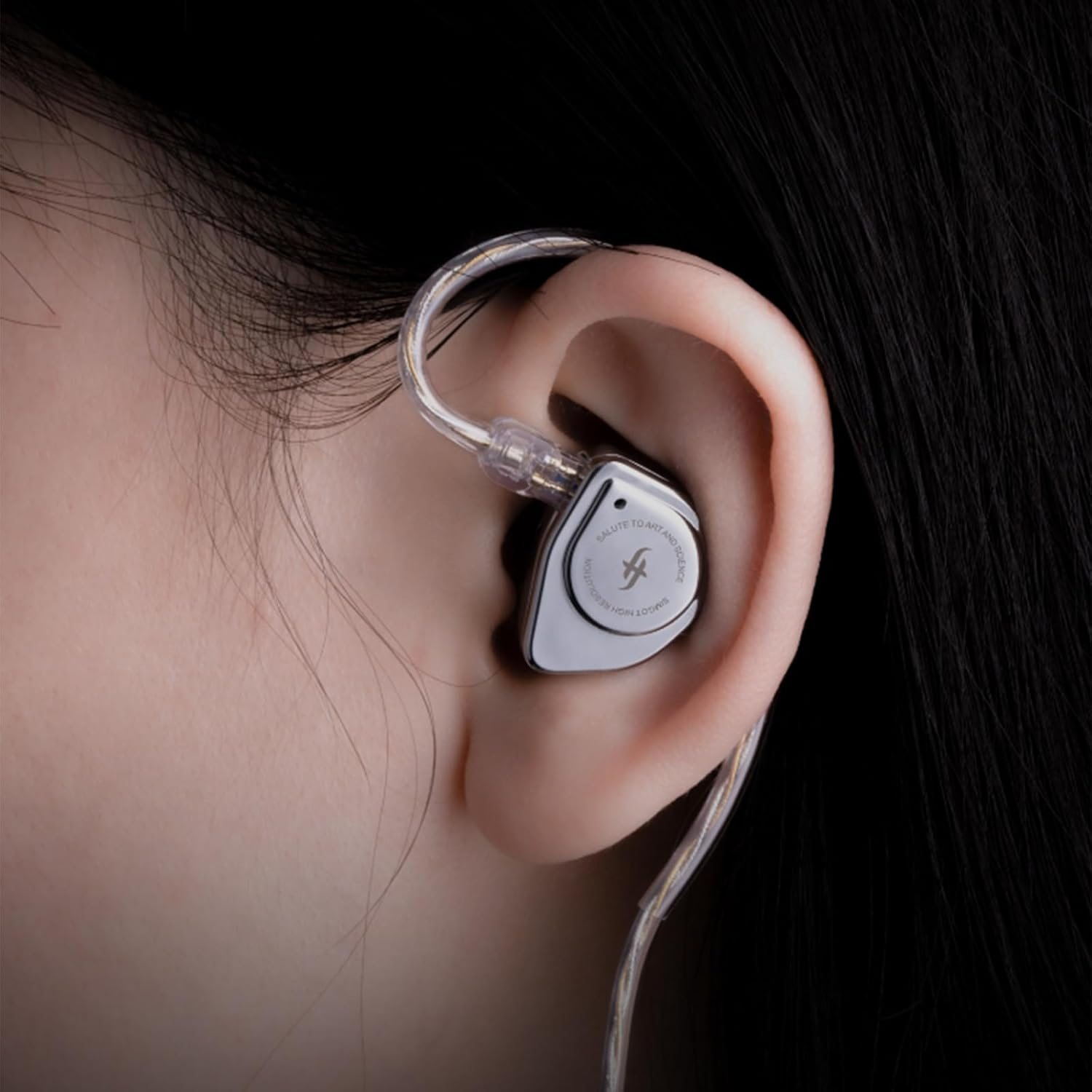 Linsoul SIMGOT EW200 10Mm SCP Diaphragm Dynamic Driver In-Ear Earphones with All Metal Body, Detachable 0.78Mm 2Pin Silver-Plated OFC Cable for Audiophiles Musicians (EW200 without Mic) image number 2