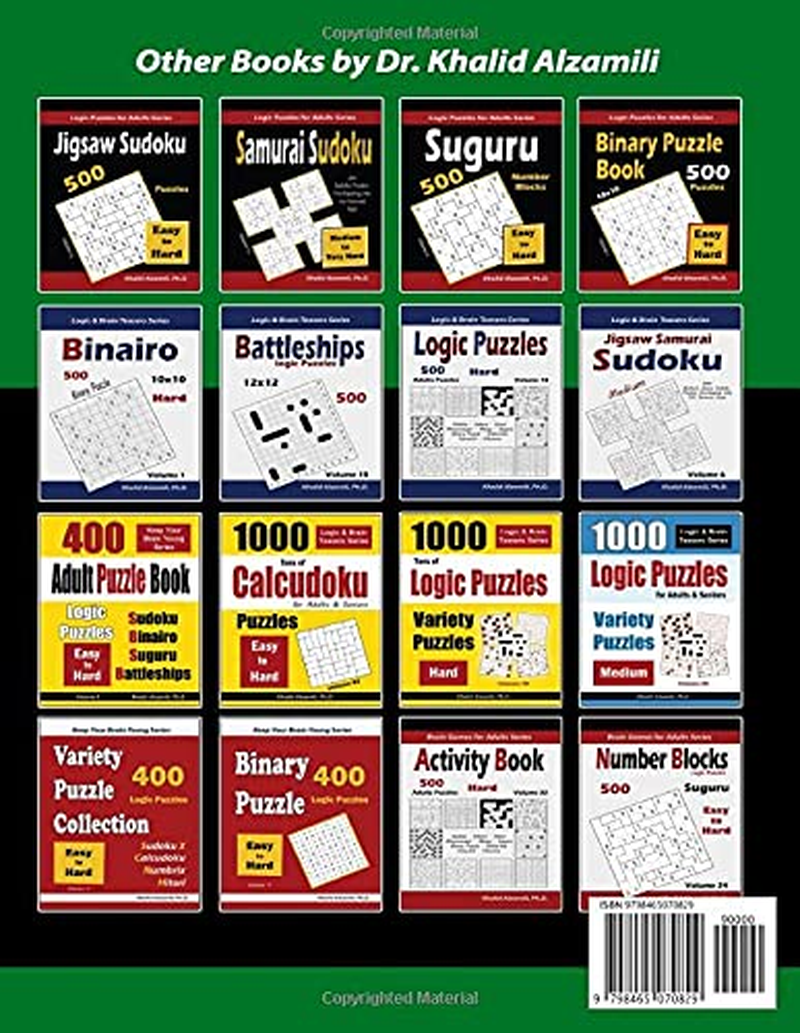2022 Calcudoku: 365 Medium Puzzles for Every Day of the Year : Keep Your Brain Young image number 1