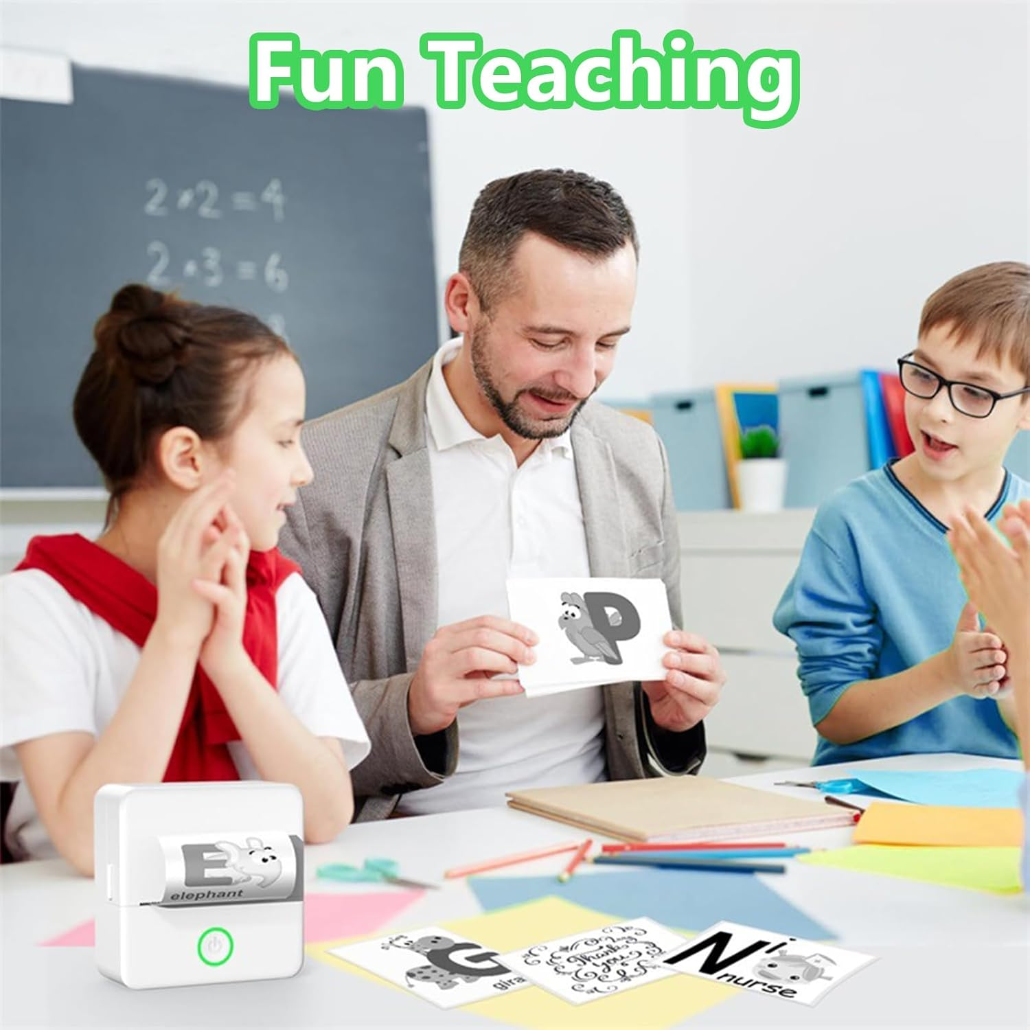 X6 Mini Thermal Printer, Portable Bluetooth Photo Printer for Phone, Wireless Sticker Printer Label Maker for Study Notes, Journal, Fun, Work, Photos, Compatible with Ios and Android image number 2