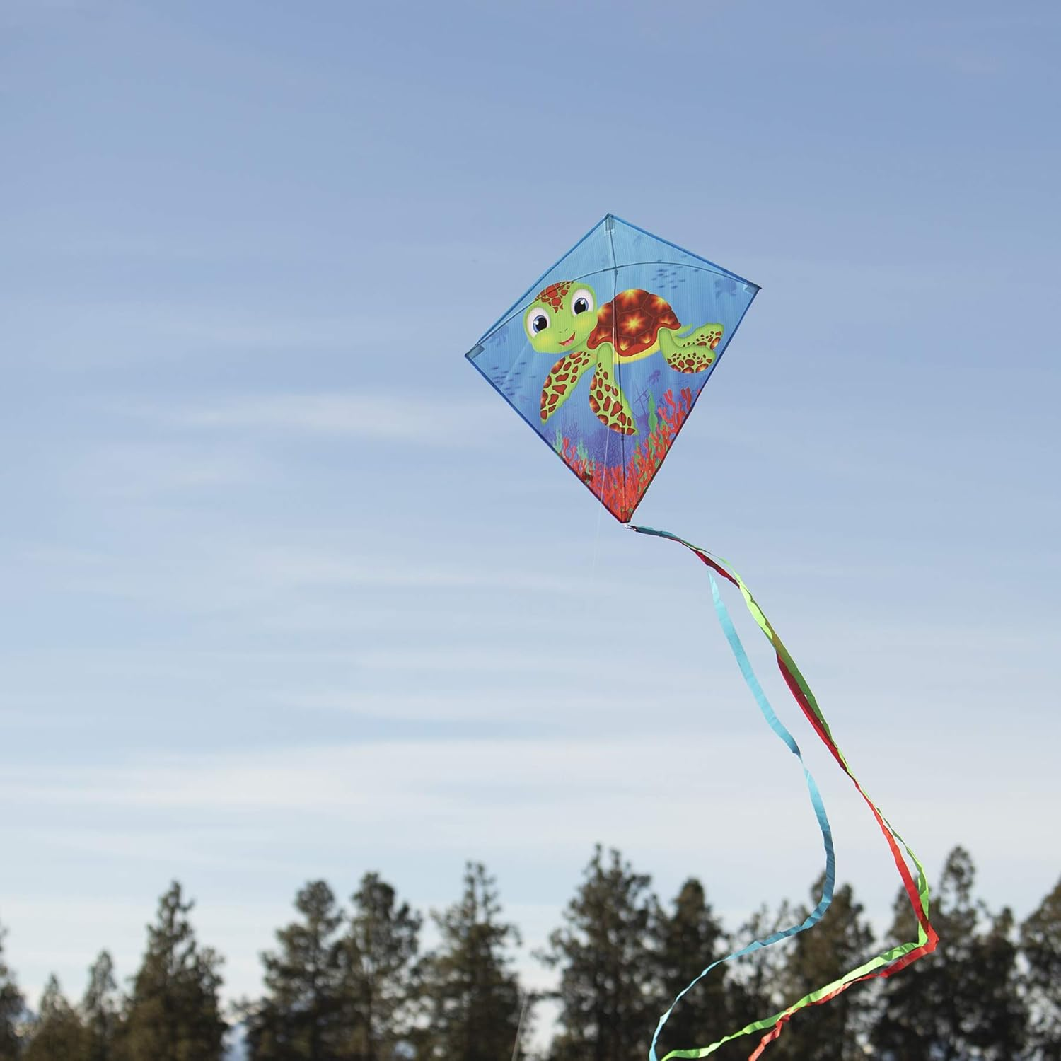 In the Breeze 3318 - Baby Turtle 30 Inch Diamond Kite - Fun, Easy Flying Kite