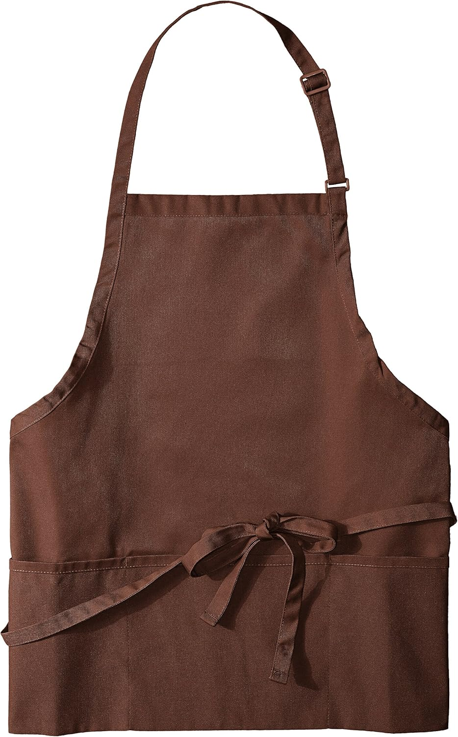 Uncommon Threads Unisex Adjustable 3 Pocket Restaurant Bib Apron