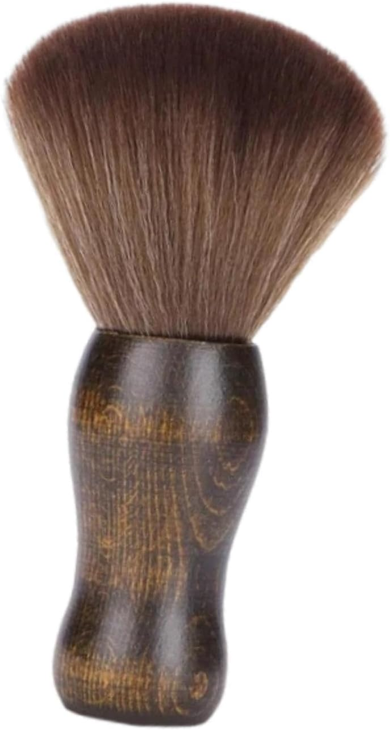 Zialofi Soft Barber Brush Neck Duster Makeup Home Cleaning Face Brush Hair Sweep Tool for Barbershop, Hairdresser, Household, Haircut image number 3