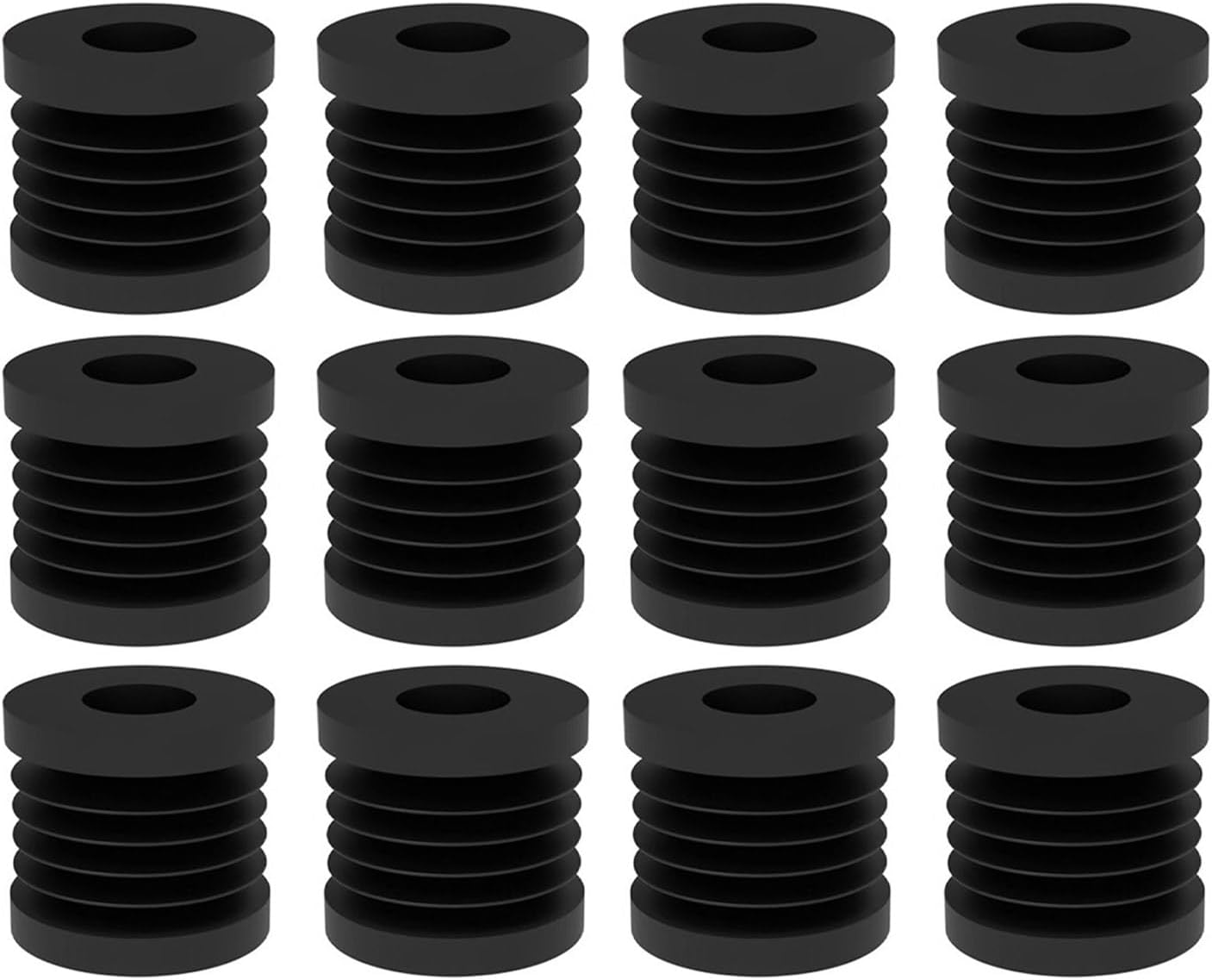 LIANXUE 3D Printer anti Vibration Feet for Bambu Lab X1 Series and P1P Universal Rubber Foot Anti-Slip Rubber Shock Pad Silicone image number 5