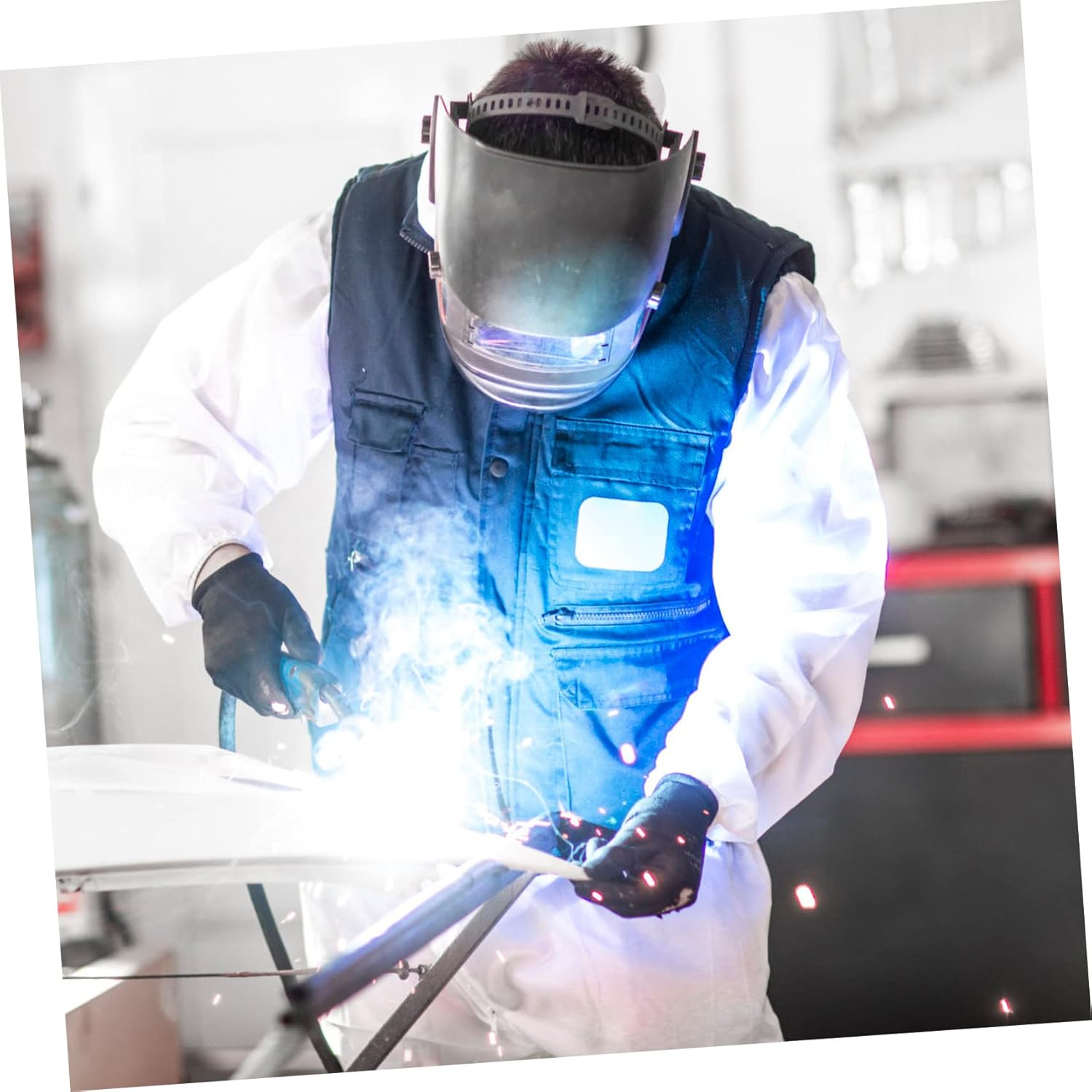 CHILDWEET Dent Pulling Rings Spot Welder Tool 100Pcs Washer Set for Autobody Repair Car Panel Welding Suitable for Spot Welder Dent Puller Equipment