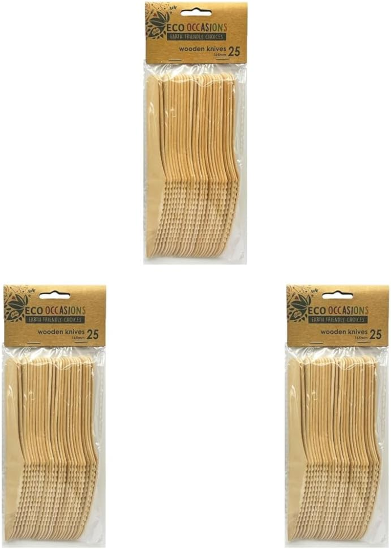 Catering Collection Wooden Knife 165Mm P25