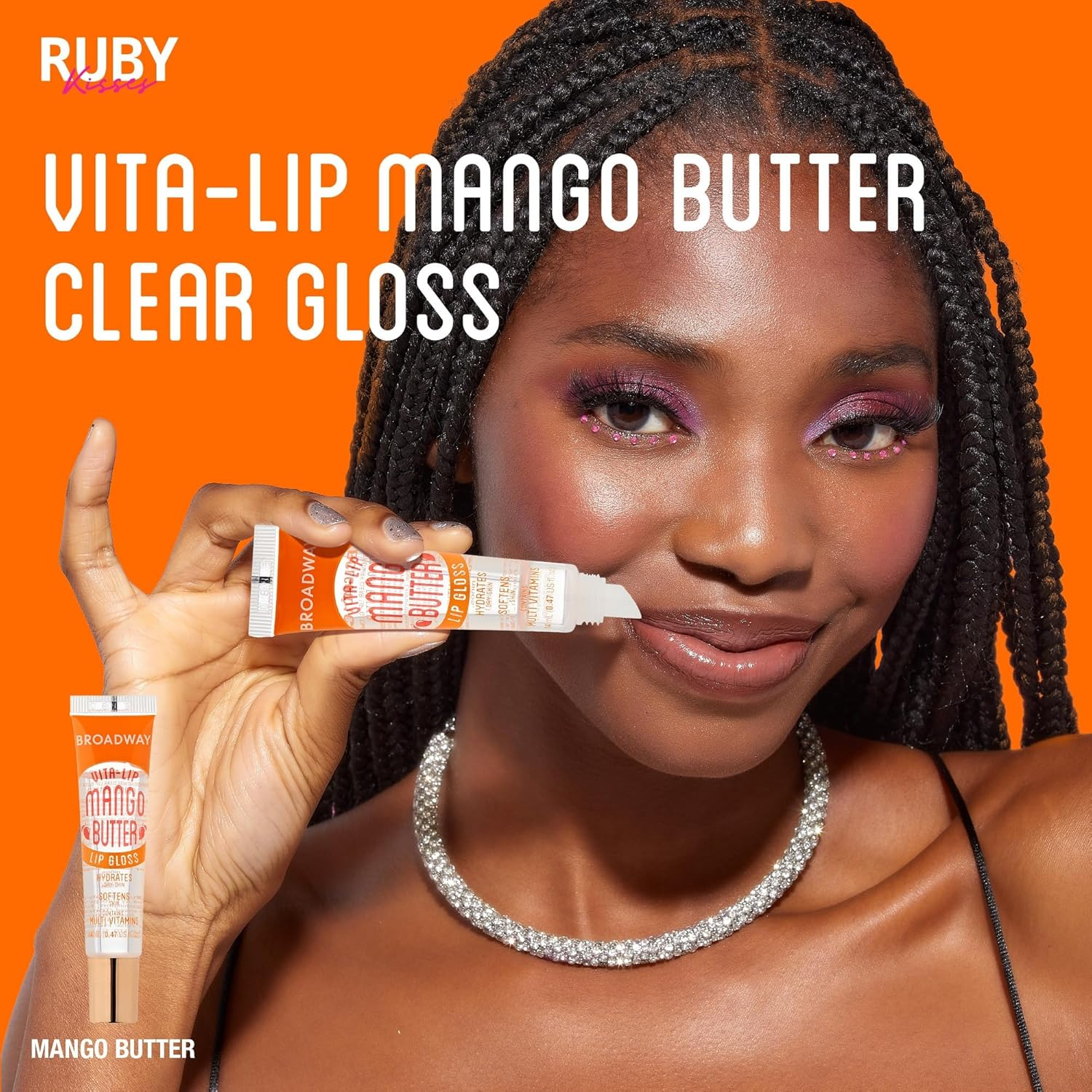 Broadway Vita-Lip Clear Lip Gloss 0.47Oz/14Ml (3PCS - Mango Butter) image number 6