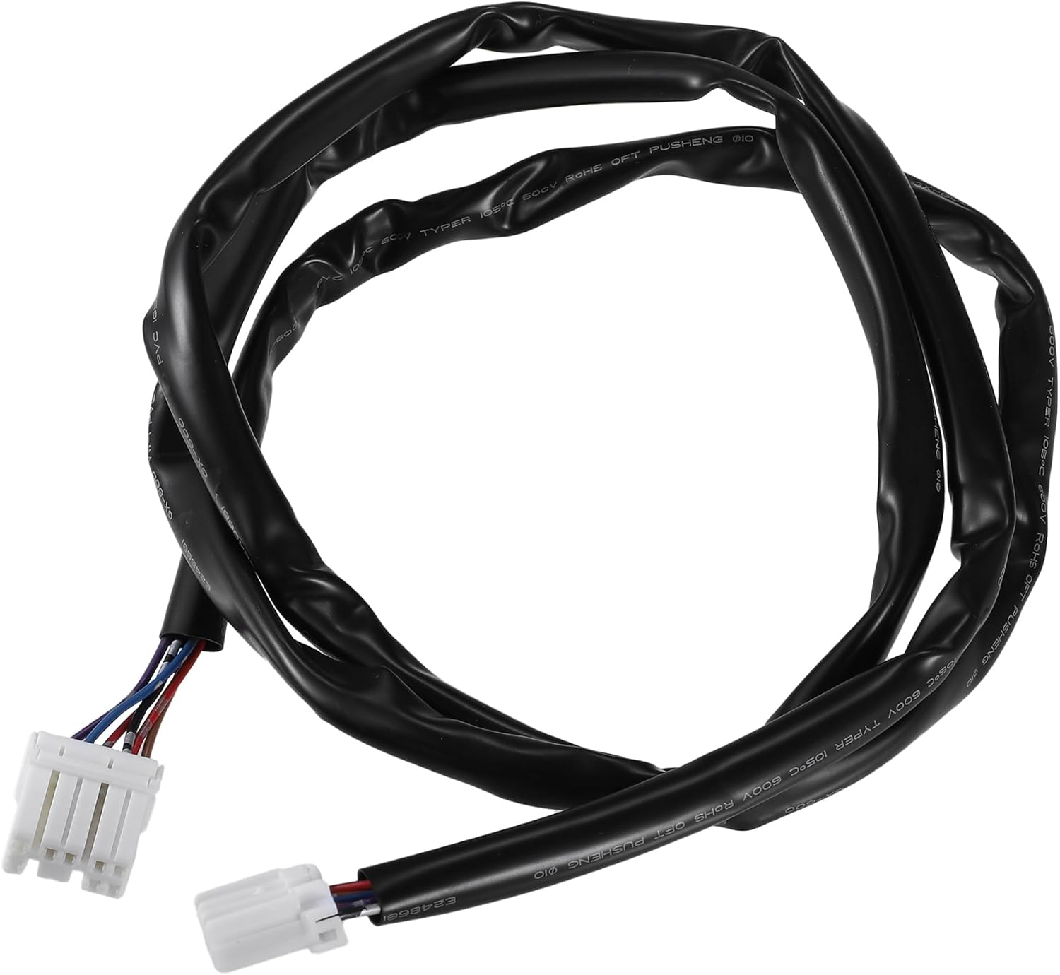 X AUTOHAUX Motorcycle Rear Fender Taillight Wiring Harness for Harley Davison Sportster Dyna Electra Glide/Motor Bike Rear Fender Tail Light Cable 6 8 Position/Durable / 1 Pcs Plastic image number 4