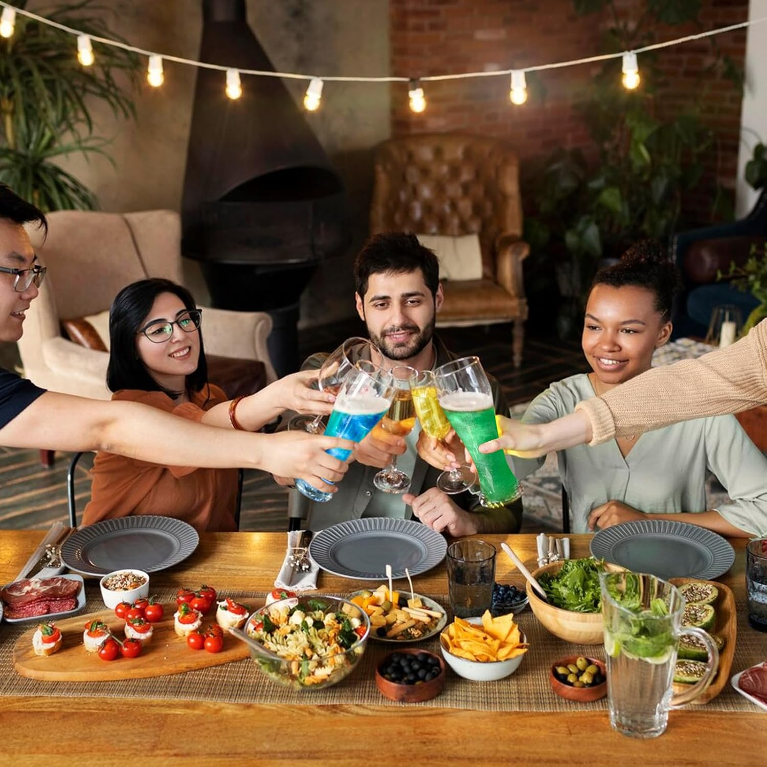 HOMY ARTY Edible Glitter - 3 Colors X 4G, Luster Dust Edible Glitter for Cakes, Vegan Drink Glitter, Edible Glitter Dusting Powder for Cocktails, Chocolate, Candy - 7 Colors image number 6