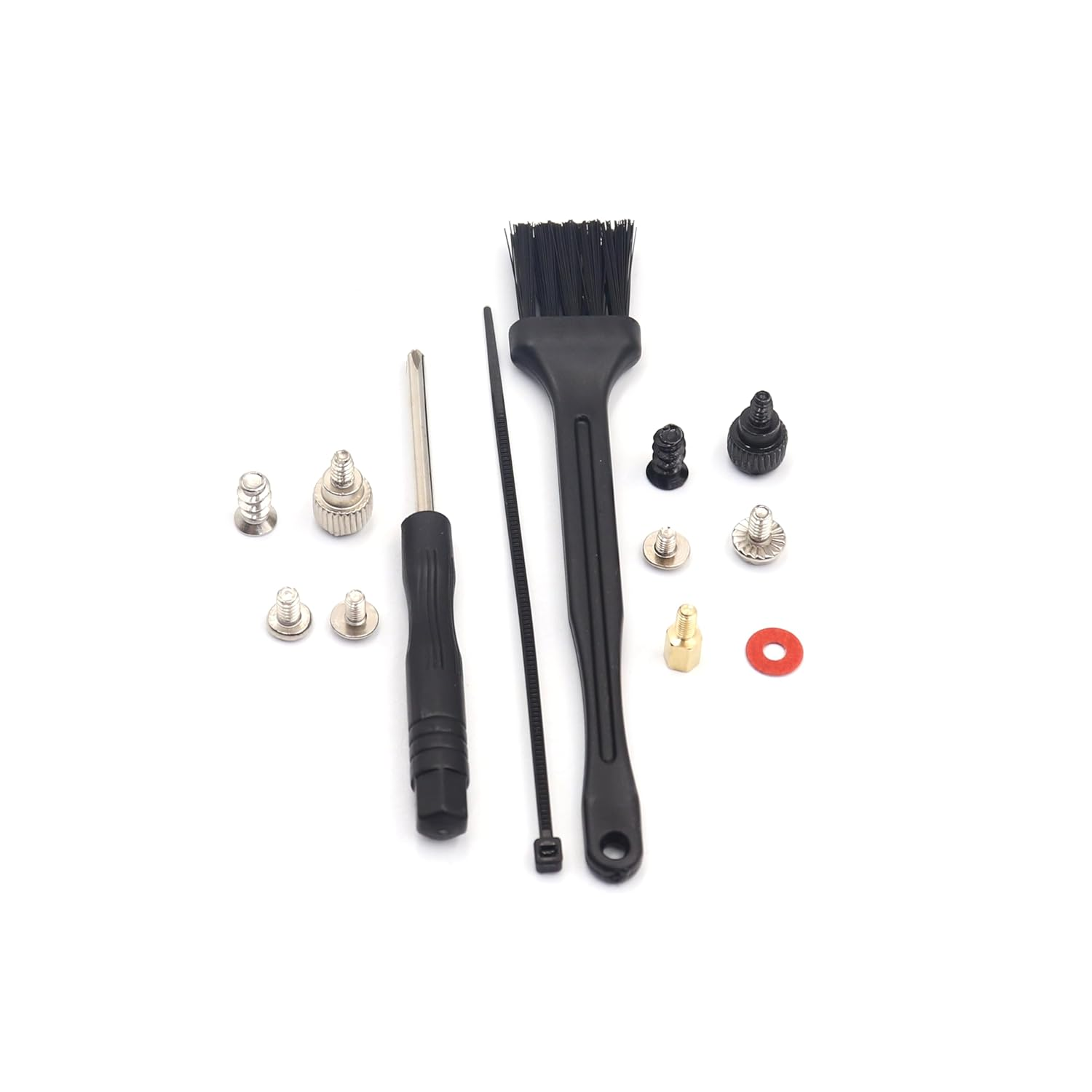 Cseao 332PCS Computer Screws Motherboard Standoffs Assortment Kit for Universal Motherboard, HDD, SSD, Hard Drive, Fan, Power Supply, Graphics, PC Case for DIY & Repair with Screwdriver image number 2