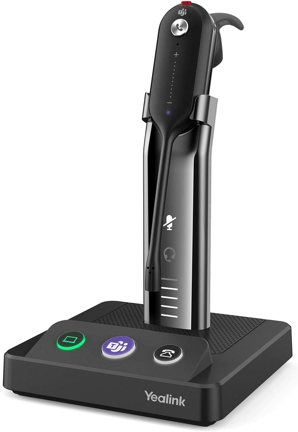 Yealink 35559 WH67 Standard UC DECT Wirelss Headset for Microsoft Teams with Touchscreen image number 2