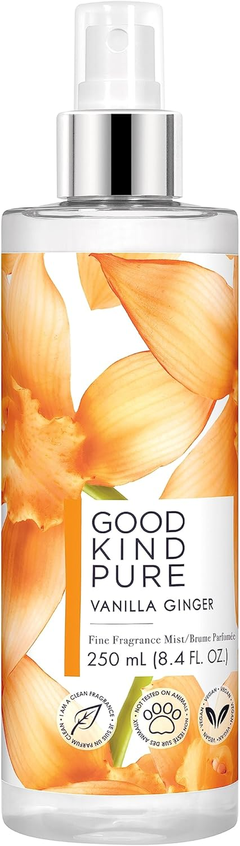 Good Kind Pure Vanilla Ginger Body Mist for Women 250 Ml image number 1