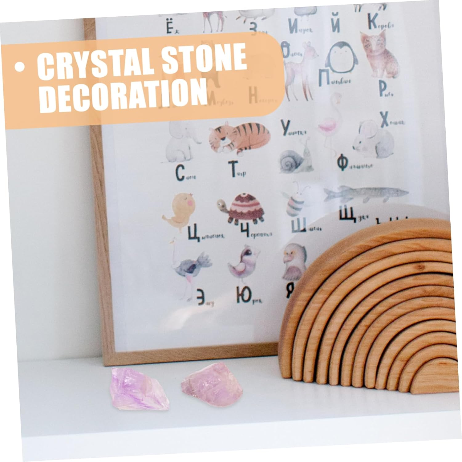 Beautiful Crystal Stones Set Aromatherapy Diffuser Stone Crystal Ornament for Home Decor image number 5