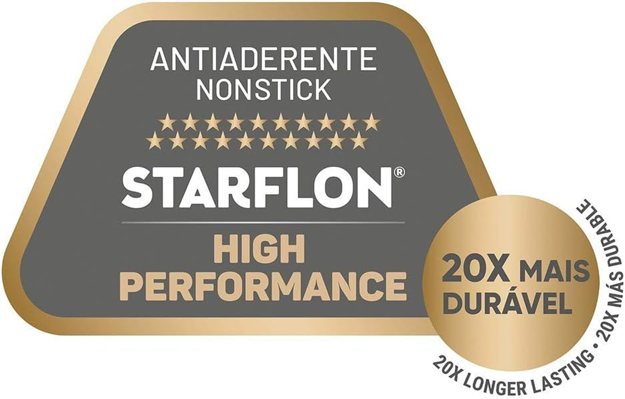 Tramontina Lyon Aluminum Sauce Pan, Black, 20 Cm