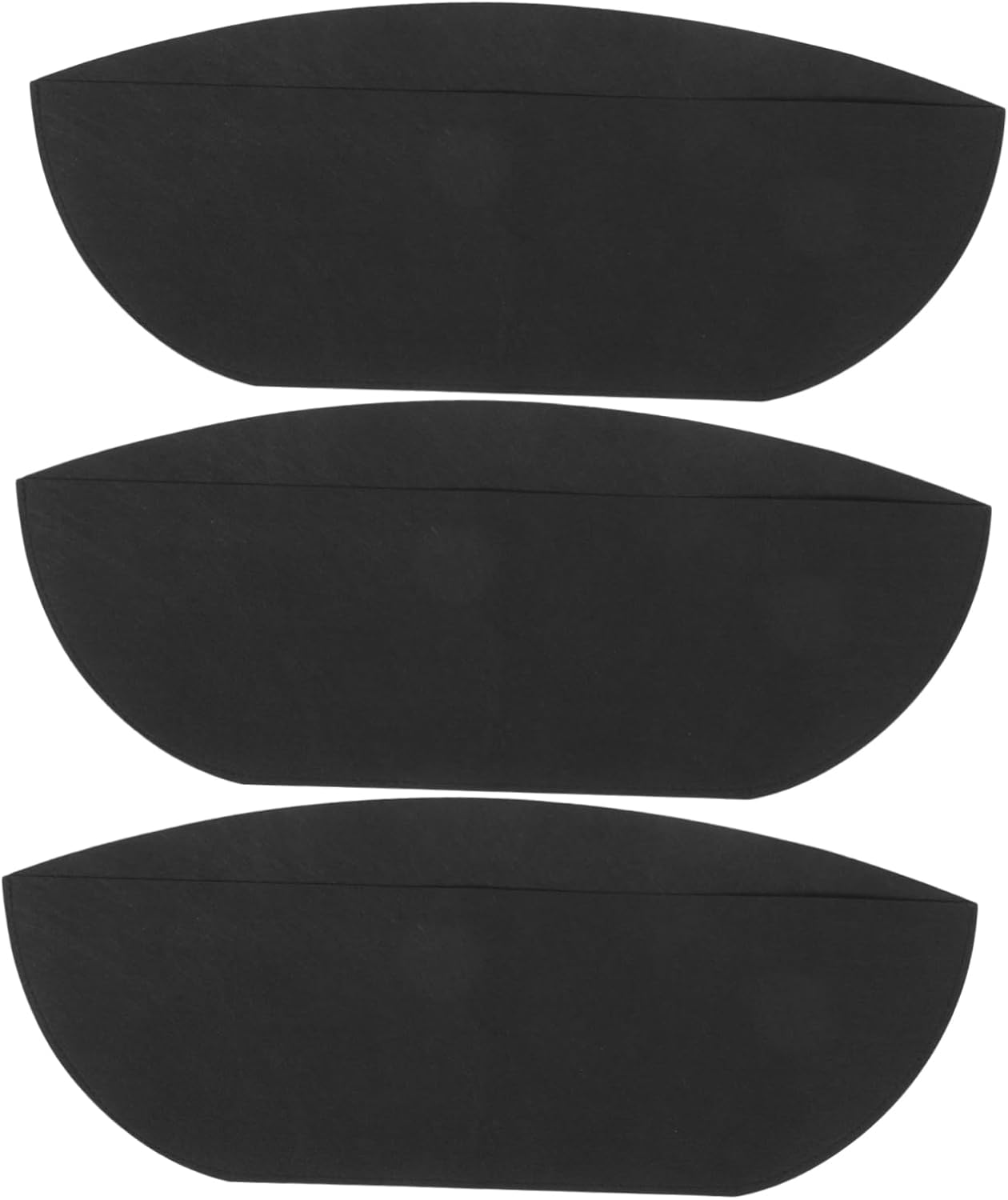 3Pcs Nonwoven Plant Nursery Pots Liner for Balcony Hanging Flower Baskets and Space-Saving Felt Garden Troughs for Convenient Gardening Spaces image number 3