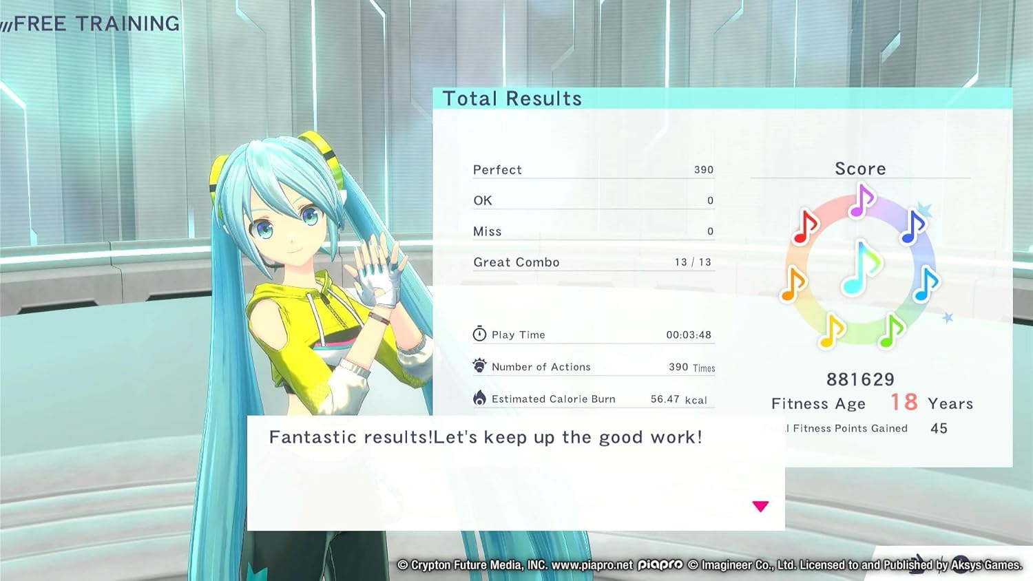 Fitness Boxing Feat. HATSUNE MIKU image number 6