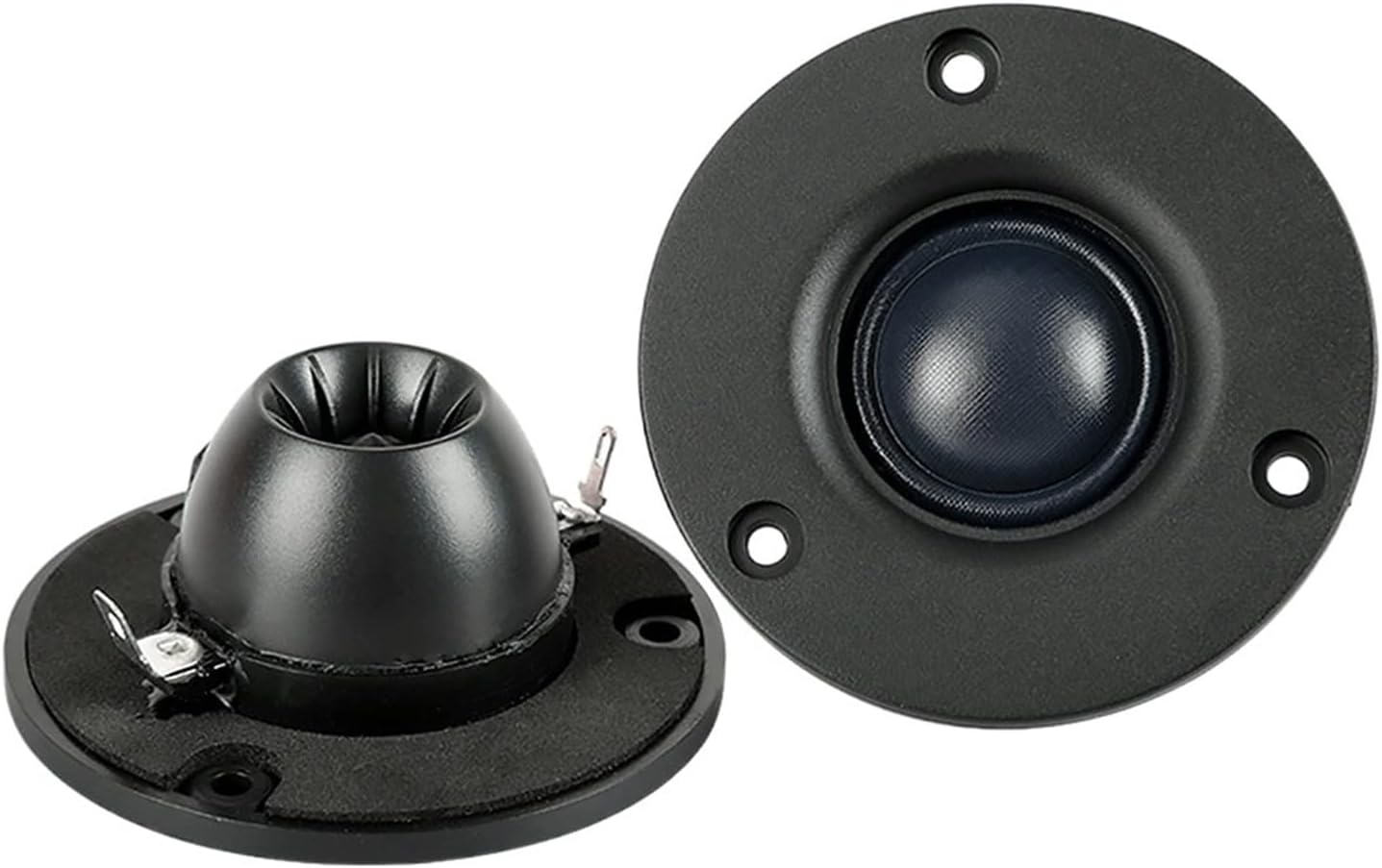 Audio 2Pcs 3 Inch Speaker Tweeter 4 8 Ohm 15W Hifi Silk Dome 25 Core Treble Speaker Neodymium Loudspeaker Home Theater Bookshelf Speaker(8 Ohm 15W Speaker)