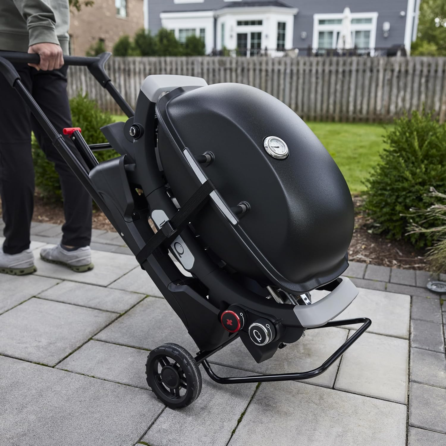 Weber Baby Q and Q Portable Cart - Fits All Generation Q and Baby Q BBQ Models image number 1