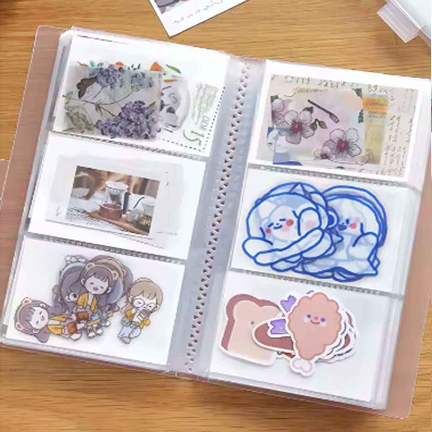 Roczential Card Holder Box for Kids, Ultimate Card Keeper Holds 120 Mini Cards for Boys Girls with Durable Child-Friendly Construction image number 1