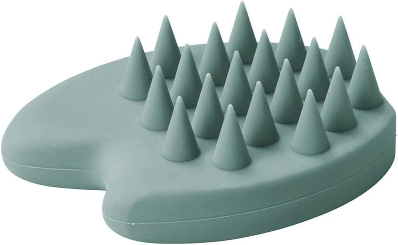 35065 Shampoo Brush, Silicone, Comfortable, Scalp Massage, Promotes Blood Circulation, Prevents Hair Loss, Tight & Easy Daily Massage Brush image number 6