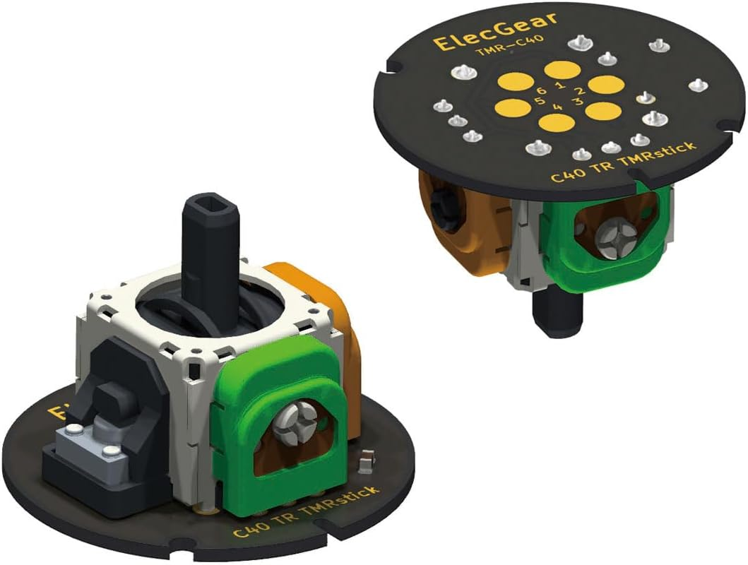 Elecgear 2X TMR Joystick Replacement for ASTRO C40 TR Controller, PCB Assembly Module with TMR Hall Control Stick Replacement for Analog Stick image number 1