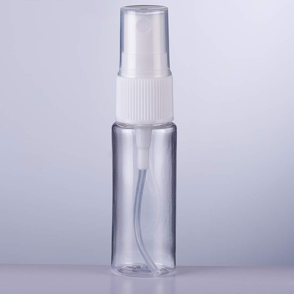 BENECREAT 30 Pack 20Ml Plastic Fine Mist Spray Bottles with 10 Pack Plastic Pipettes for Perfume, Essential Oils image number 2