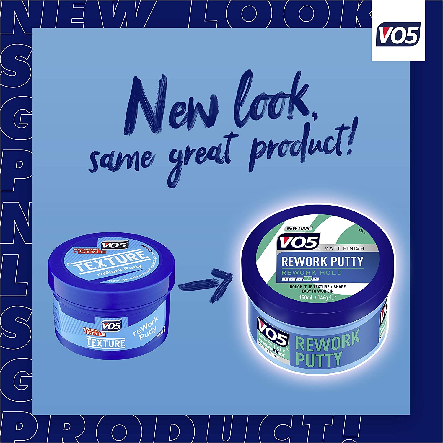 Vo5 Hair Styling Wax Rework, 150Ml (Pack of 2) image number 3