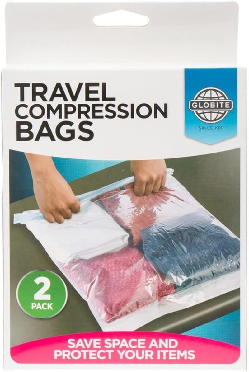 Globite Compression Bag 2Pk - Large, Clear image number 2