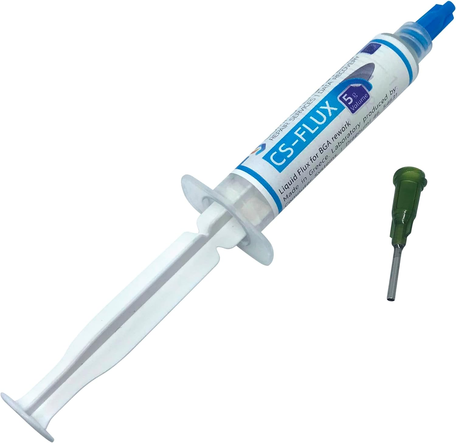 CS-FLUX 5G Low Viscosity Halogen Free Lead Free Liquid Flux for BGA Component Rework Reballing Reflow Ideal for VGA GPU Repairs and Microsoldering image number 6