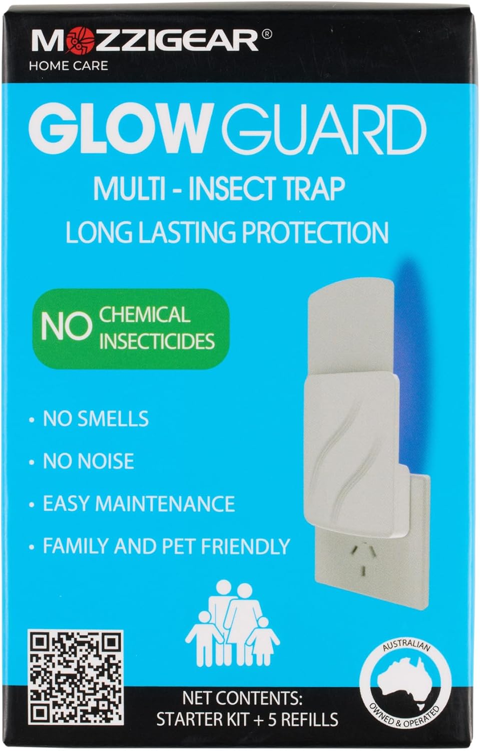Mozzigear Glow Guard Multi Insect Plug-In Trap - No Chemicals, No Smell, No Noise, image number 4