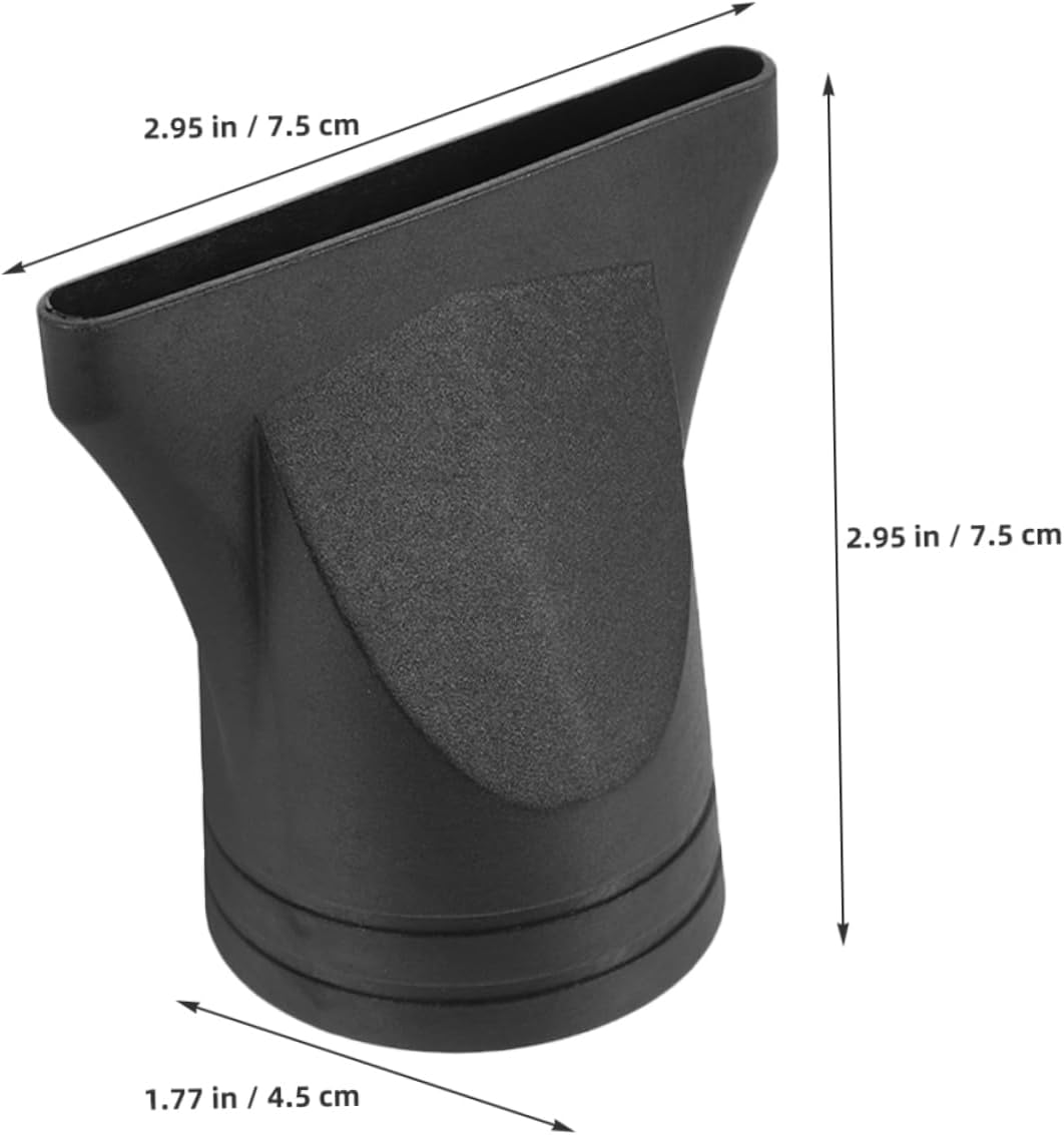 DEARMAMY 4Pcs Universal Hair Dryer Attachments Narrow Concentrator and Diffuser Nozzles for Styling Compatible Most Blow Dryers Professional Hair Accessories