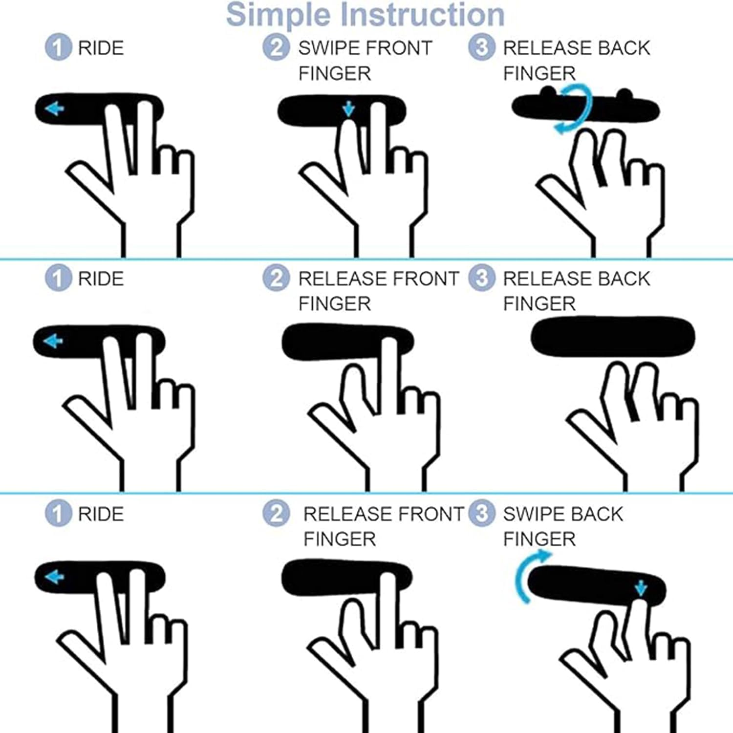 12Pcs Creative Finger Skateboards Set, Fun Fingertips Movement Starter Kit, Mini Finger Skateboarding Sports, Collection of Fingerboards for Skating Enthusiasts, Birthday Party Novelty Gift image number 3