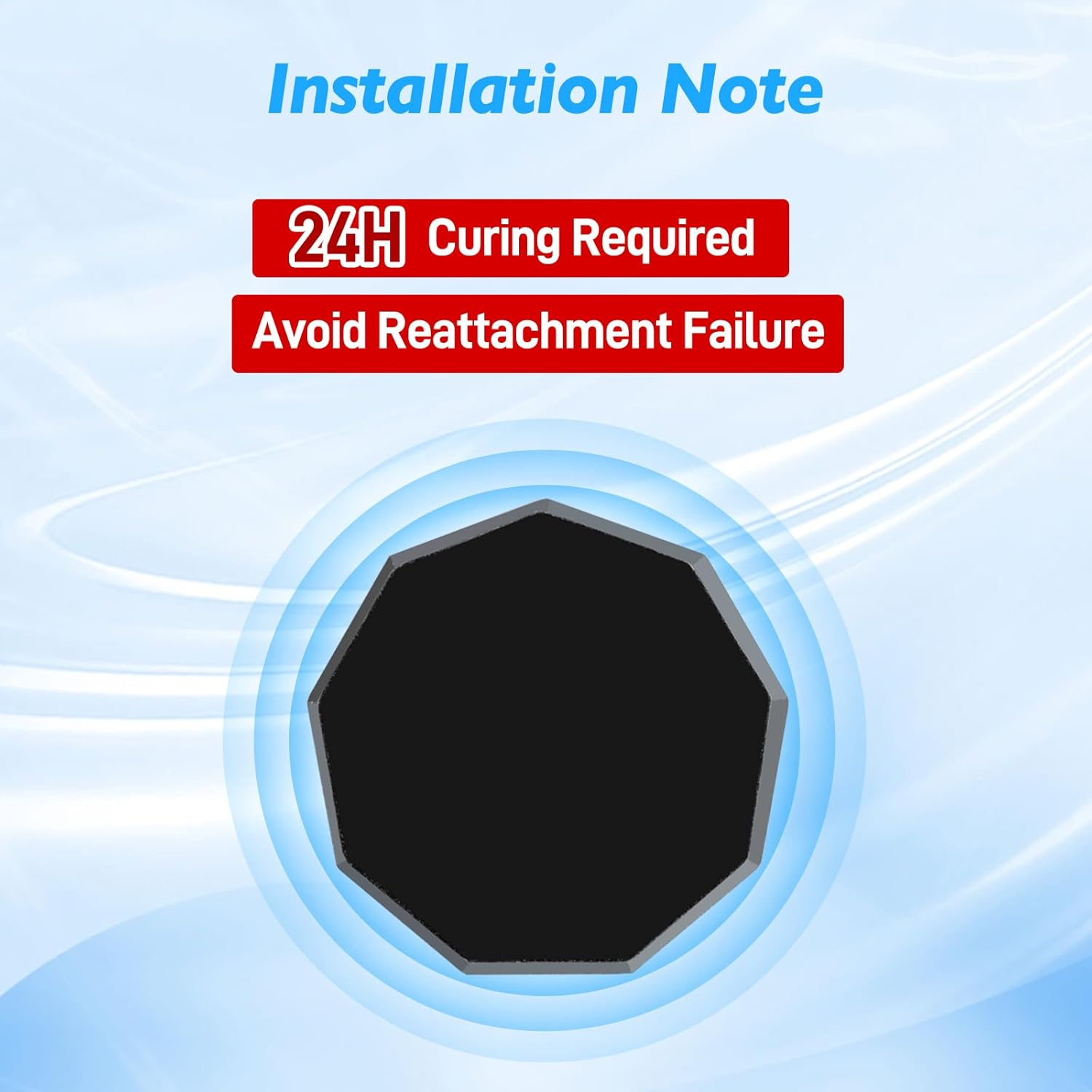 4 Pcs Adhesive Metal Piece Replacement Compatible with Garmin Low-Profile Magnetic Mount, Compatible with Dash Cam Mount 45/46/47/55/56/57/65W/66W/67W/Tandem/Speak plus (Not Include Mount) image number 1