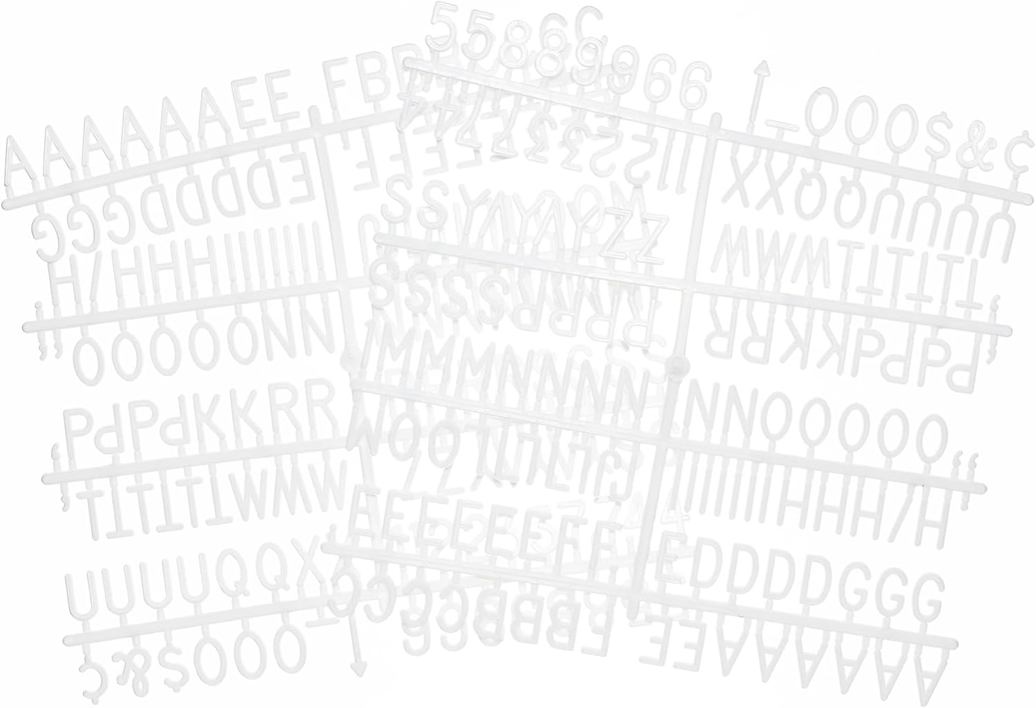 Felt Letter Board with 294 Letters, Numbers, Symbols - 10X10 Inch Changeable Message Board with Wooden Frame Wall Mount (Black)