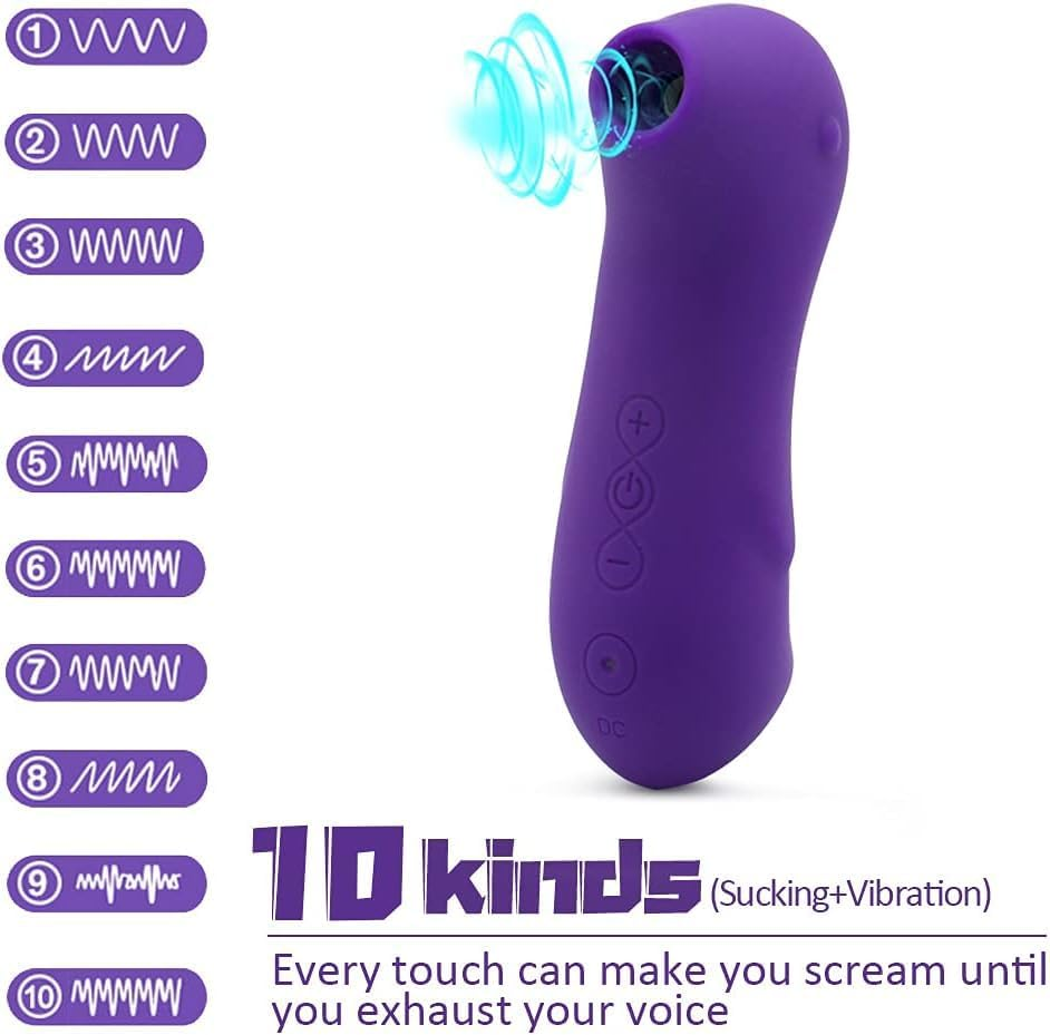 Suck Toy Women'S Tongue Silicone with Six Thrusts and Suck Toy Women'S Waterproof Stimulation Relaxation Tools for Bed Fun image number 1