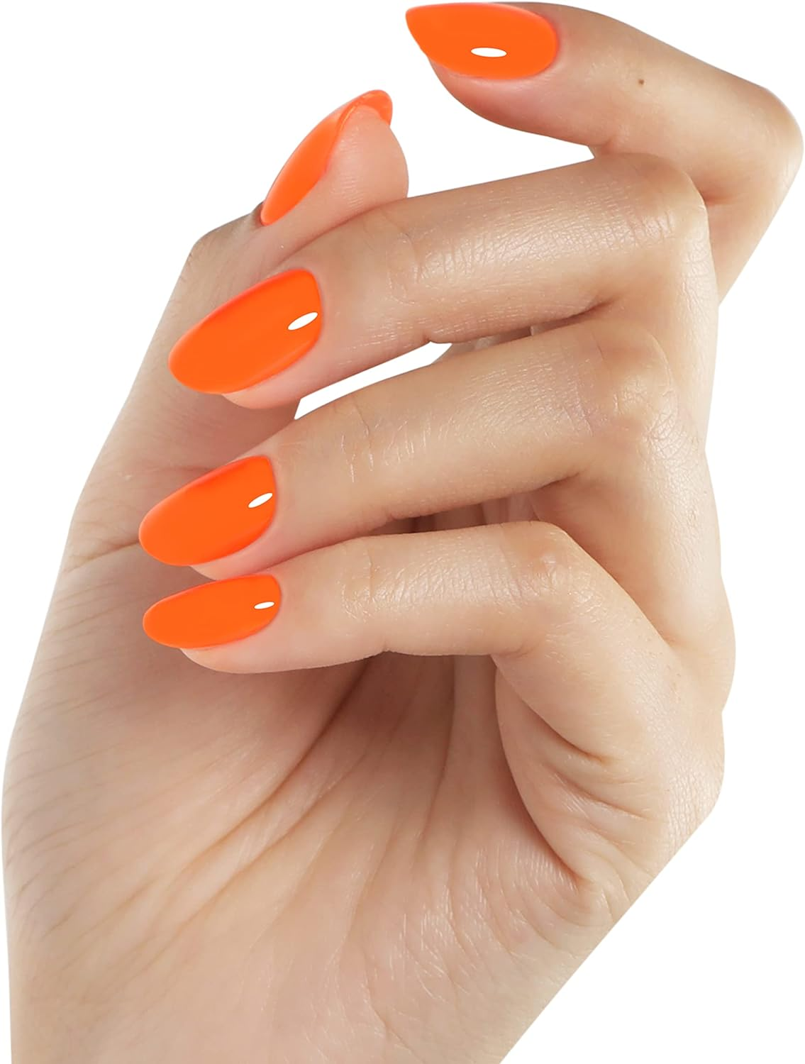 Bluesky Orange Hot Chilli Gel Nail Polish 10 Ml, Bright Orange image number 4